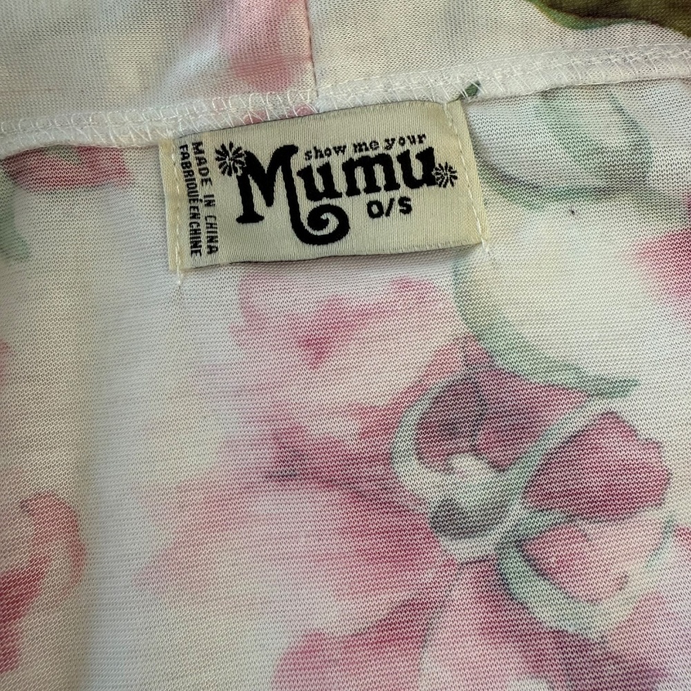Show Me Your MuMu Floral Robe O/S - Picture 4 of 7